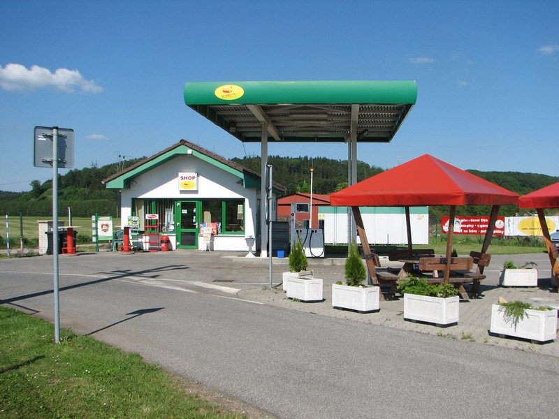 Velký Vřešťov – Tankstelle in Velký Vřešťov